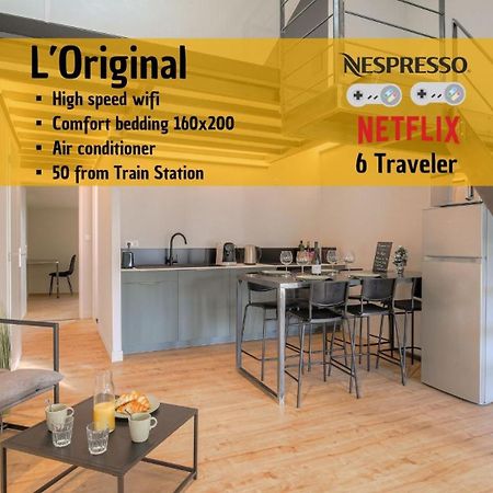 L Original - Travelhome - Free Wifi - 6 Travelers Villefranche-sur-Saône Buitenkant foto