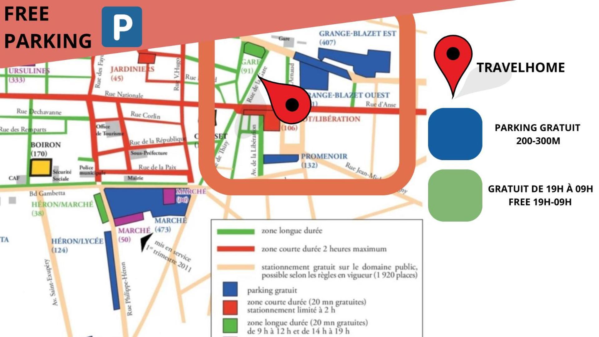 L Original - Travelhome - Free Wifi - 6 Travelers Villefranche-sur-Saône Buitenkant foto